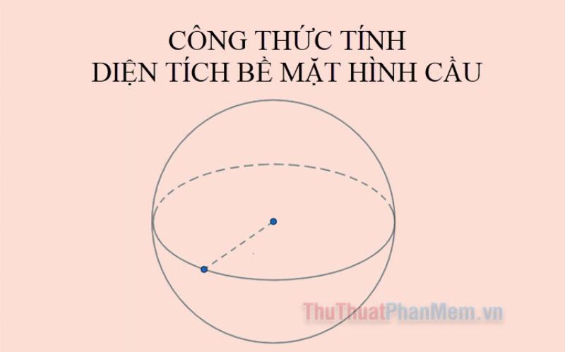 Minh họa ứng dụng công thức diện tích hình tròn để tính diện tích mặt bàn
